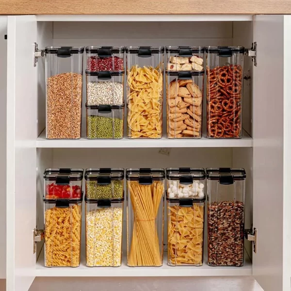 Airtight Cereal & Dry Food Storage Containers, Kitchen & Pantry Storage Container